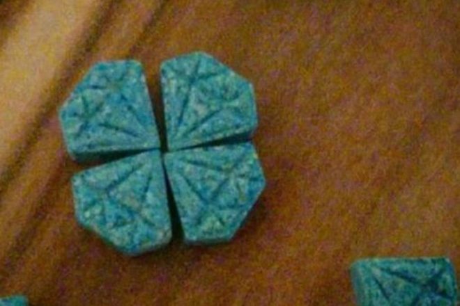 Izdano je upozorenje zbog plavih ecstasy tableta u obliku dijamanta
