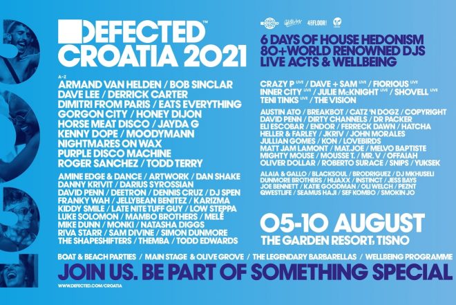 Defected najavljuje Defected Croatia 2021