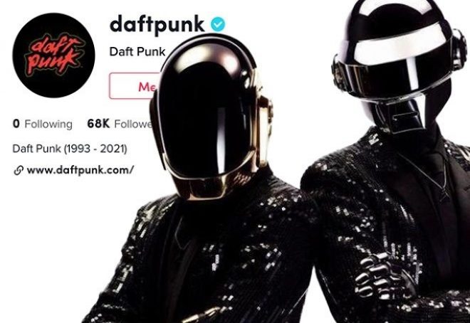 Daft Punk su službeno na TikToku