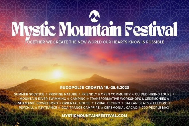 Mystic Mountain Festival u Rudopolju, od 19. do 25. lipnja