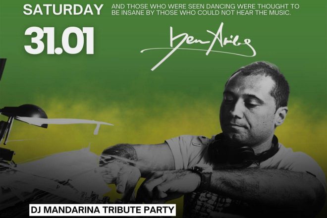 Peta Tribute žurka u čast DJ Mandarine