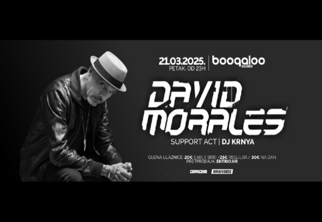 David Morales donosi njujorški vibe u zagrebački Boogaloo