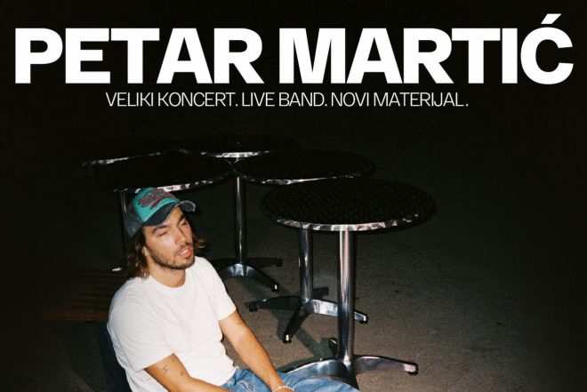 Koncert Petra Martića, srpskog multižanrovskog muzičara, u beogradskoj Zappa Barci 23.04.