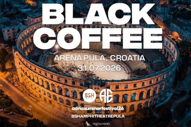 Black Coffee stiže u pulsku Arenu 31.07.