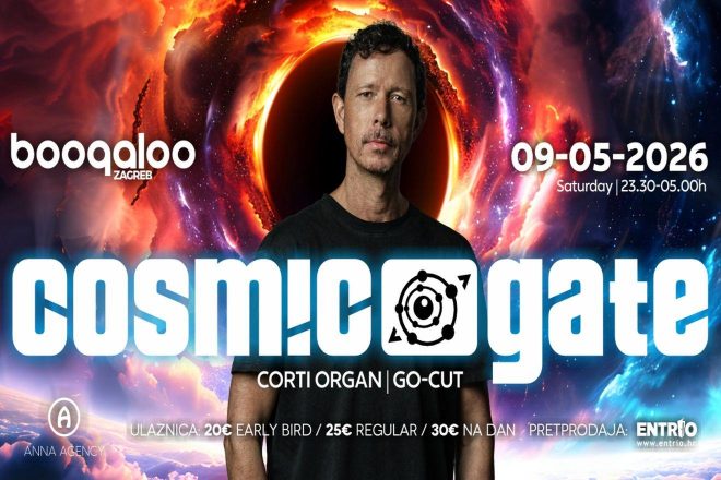 Njemački trance projekt Cosmic Gate, 09.05. u klubu Boogaloo