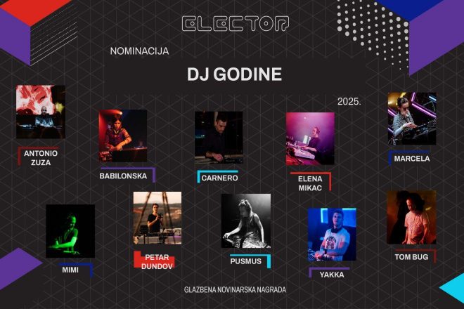 Otvoreno glasanje za DJ-a godine nagrade Elector