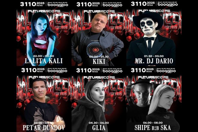 Poznat je raspored za večerašnji Halloween Future Scope