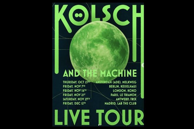 Kölsch najavljuje novu live turneju, Kölsch and the Machine, ali i novi album