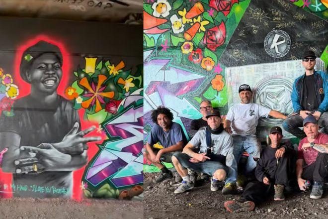 Otkriven mural DJ Randallu u Bristolu