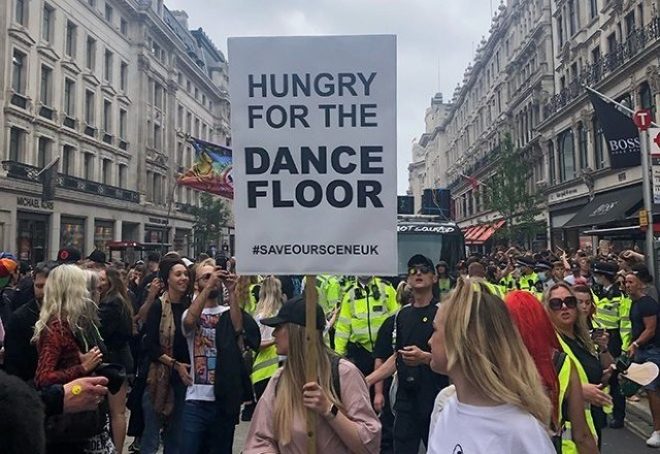 'Save Our Scene' - tisuće ljudi protestirale u Londonu u znak podrške event industriji