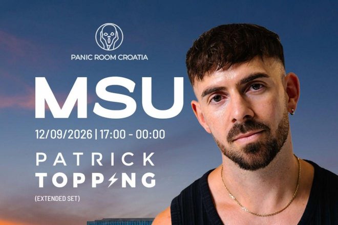 Patrick Topping prvi put stiže u Zagreb: elektronička glazba vraća se u MSU, 12.09.
